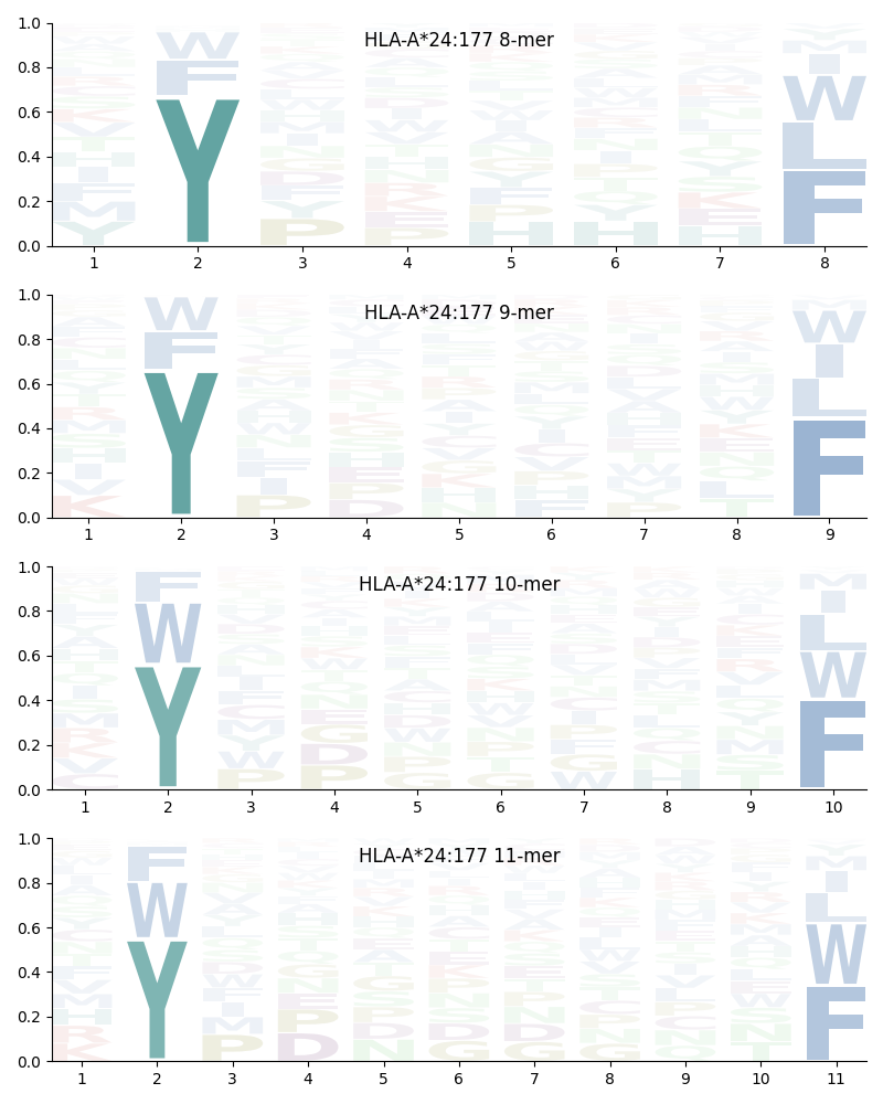 HLA-A*24:177 motif