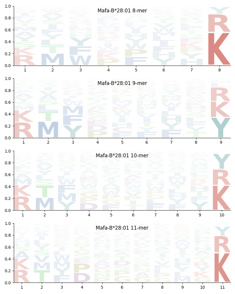 Mafa-B*28:01 motif