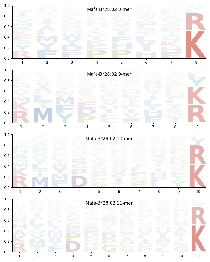 Mafa-B*28:02 motif