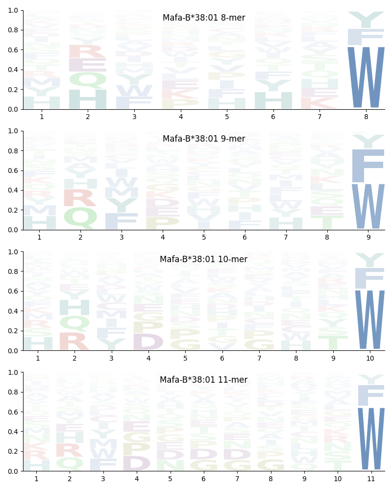 Mafa-B*38:01 motif