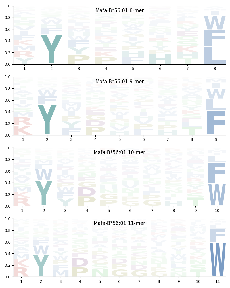 Mafa-B*56:01 motif