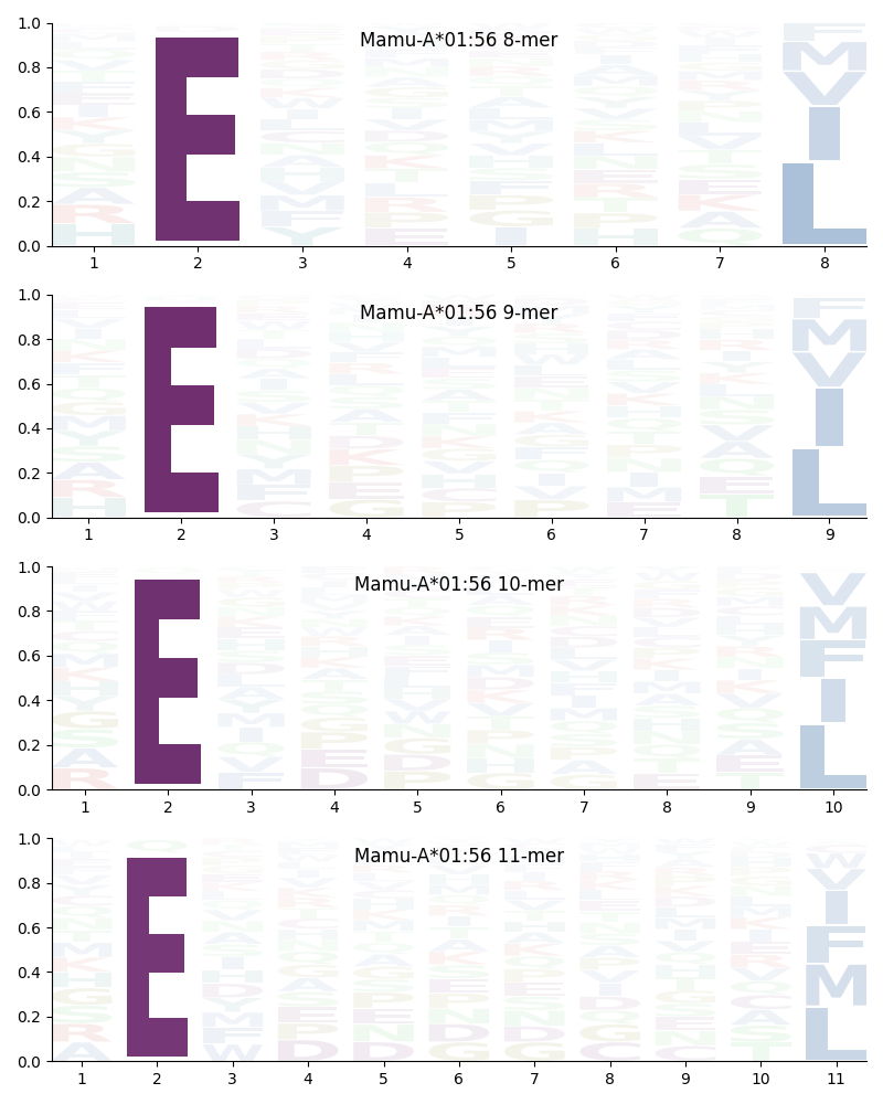 Mamu-A*01:56 motif
