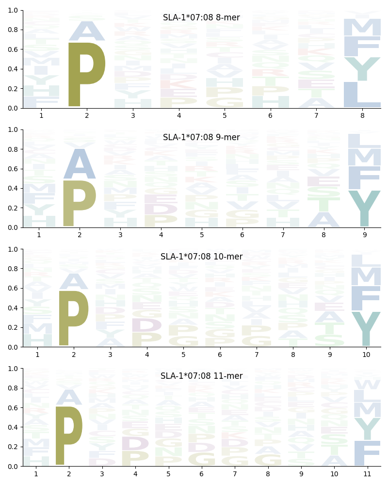 SLA-1*07:08 motif